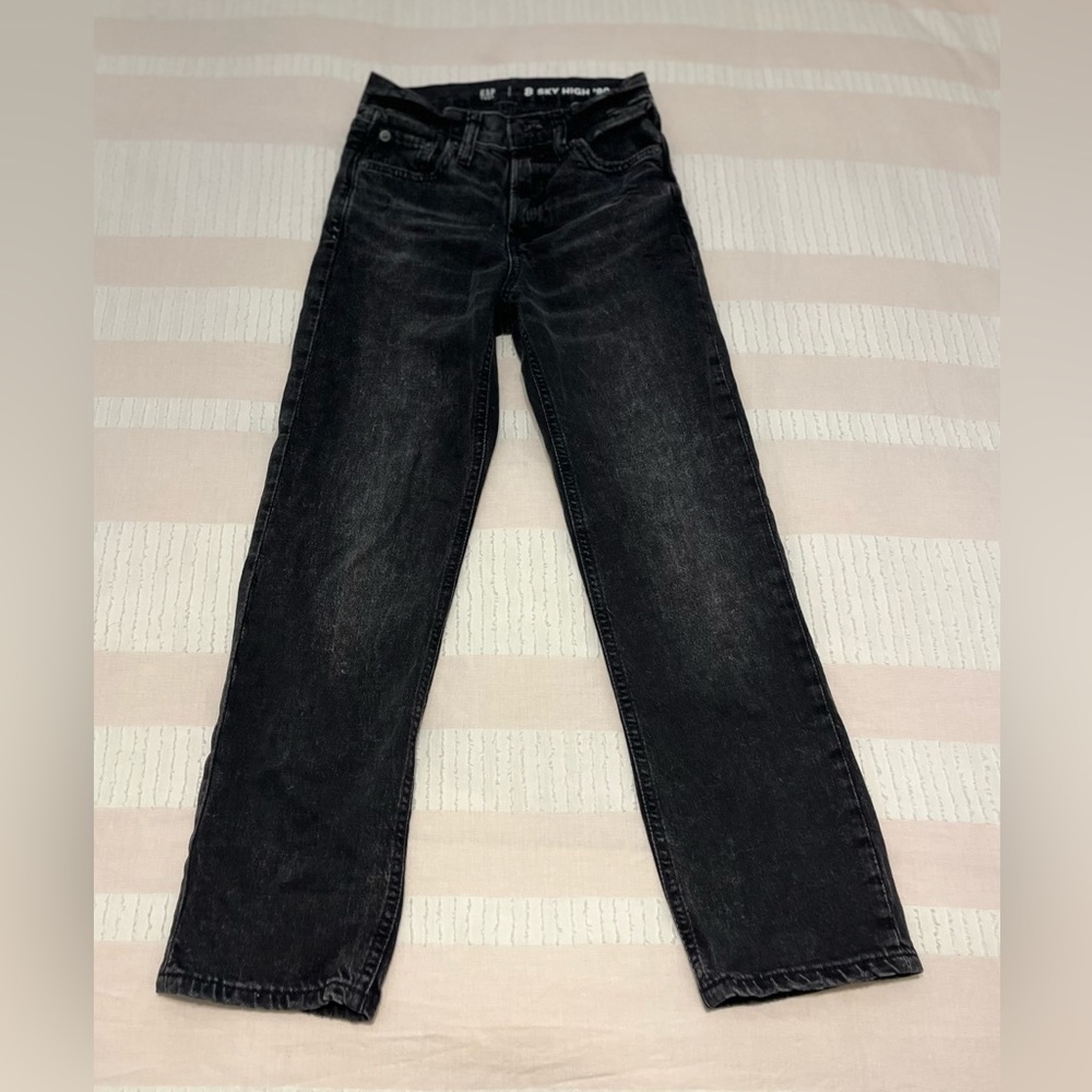 Gap jeans black. Size 8 kids.